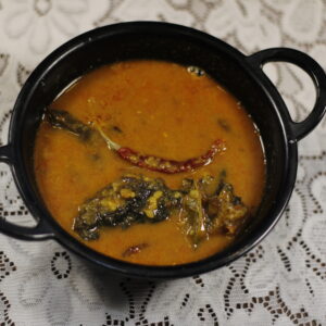 Macher Matha Diye Moong Dal